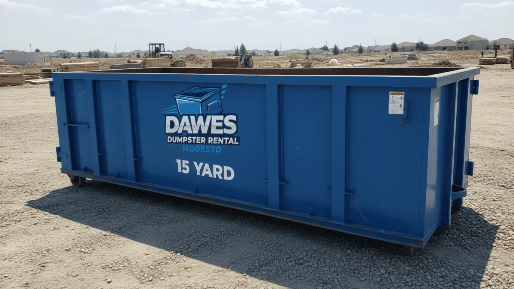 15-Yard Dumpster Rental Modesto-img