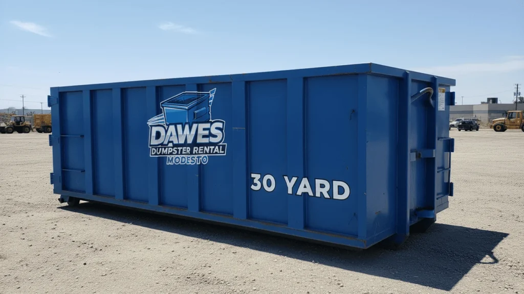 30-Yard Dumpster Rental Modesto-img