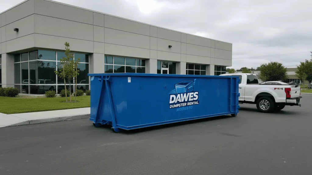 Commercial Dumpster Rental Modesto-img