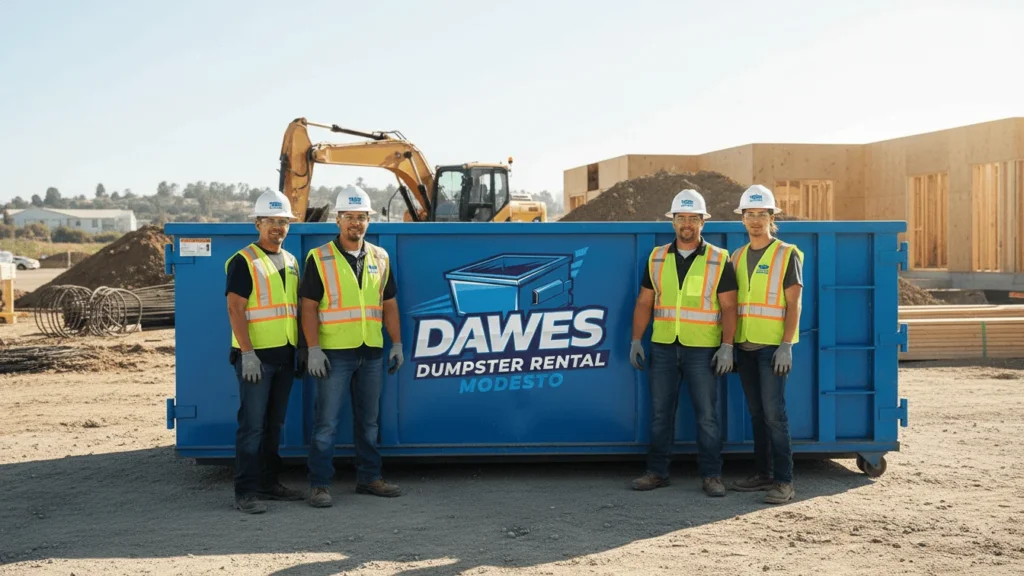 Construction Dumpster Rental Modesto-img