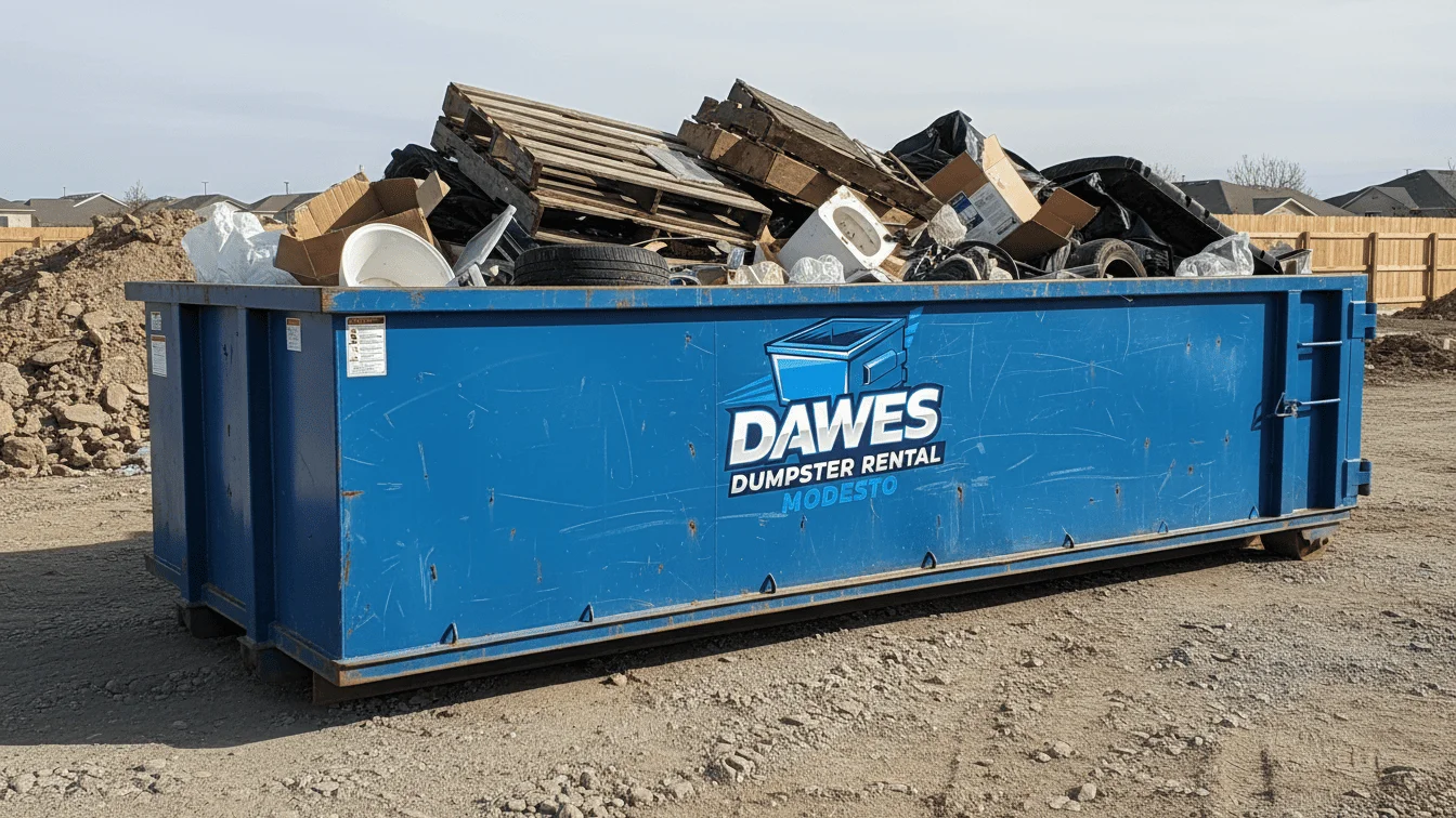 Junk Dumpster Rental Modesto-img